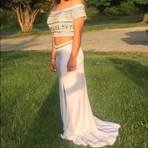 Alyce Paris two piece dresss - Picture 2 of 5